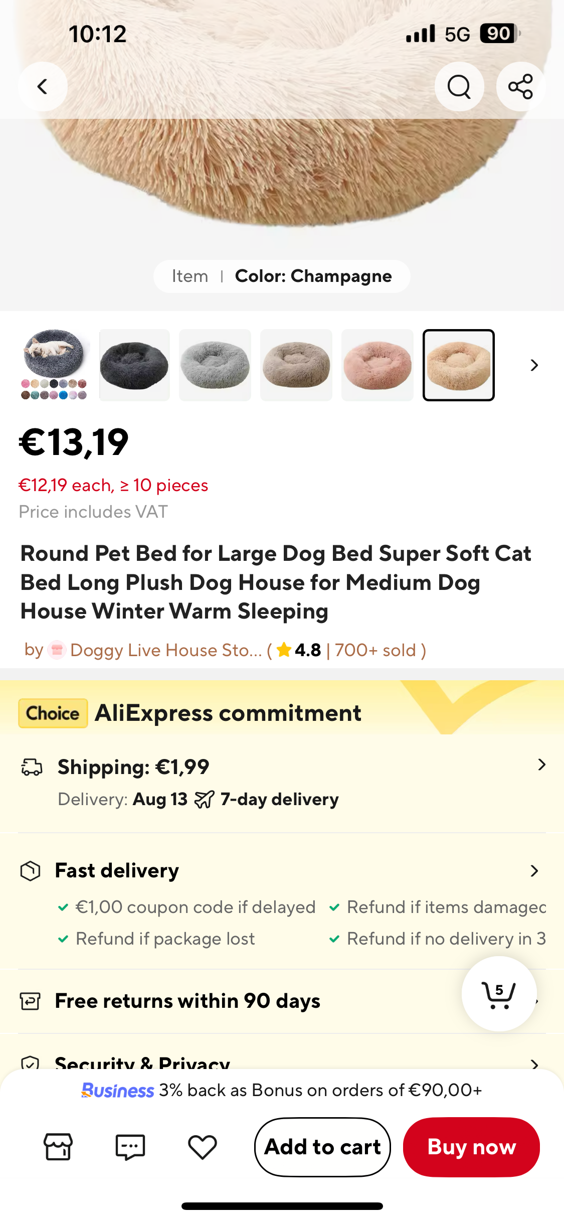 Soft Bed For Pets